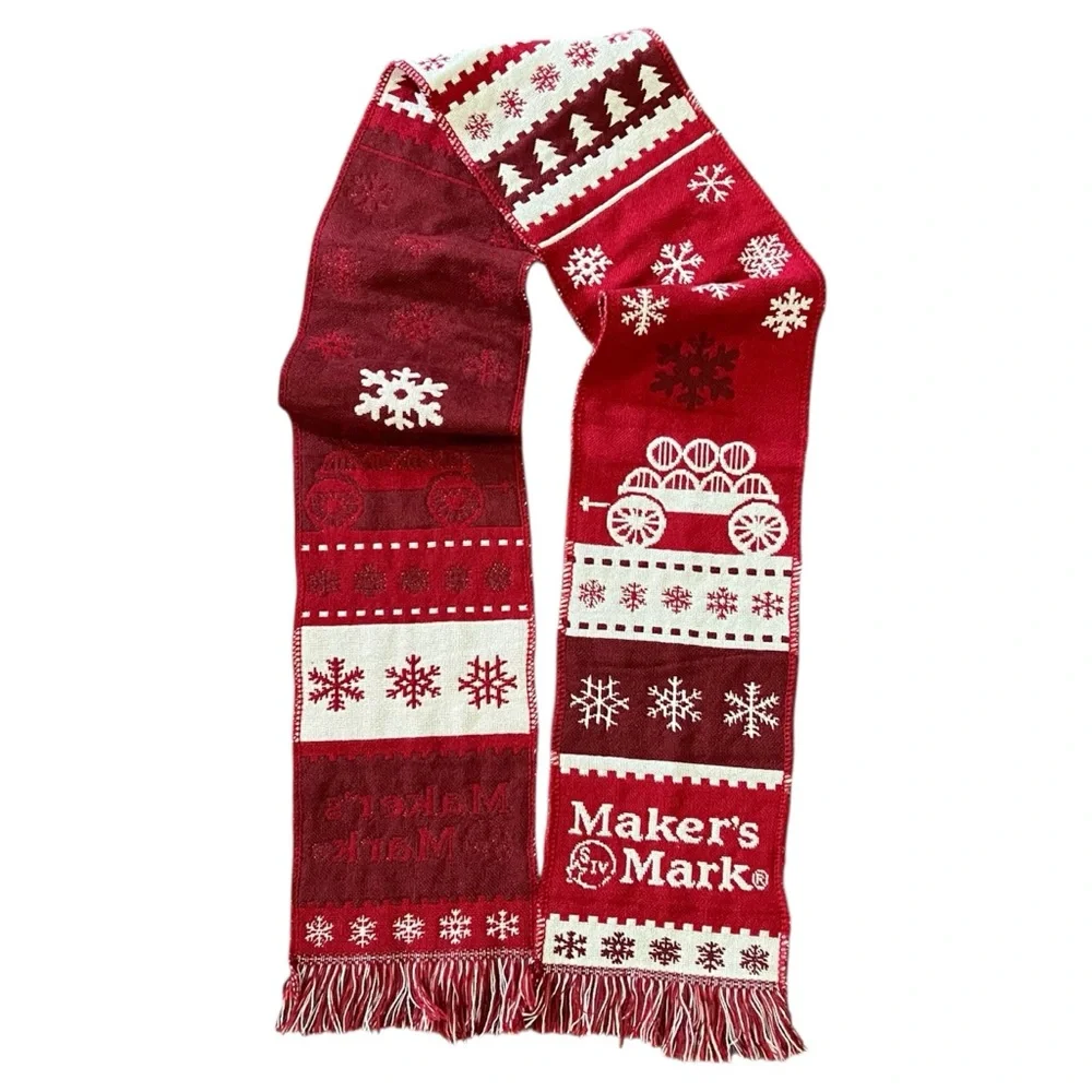 Makers Mark Red Scarf